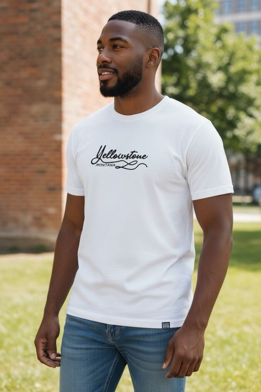Muk Luks Men's "Yellowstone Montana" T-Shirt - Med